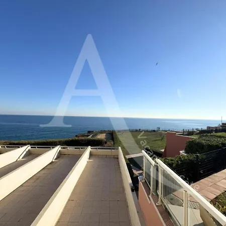 T2 1ere Ligne Mer, Pkg, Wi-fi, Direct Plages Sete
